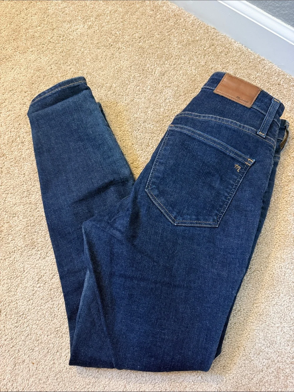 Madewell Petite Curvy High-Rise Skinny Jeans Size 27P